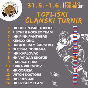 HOKEJ - ČLANSKI TURNIR